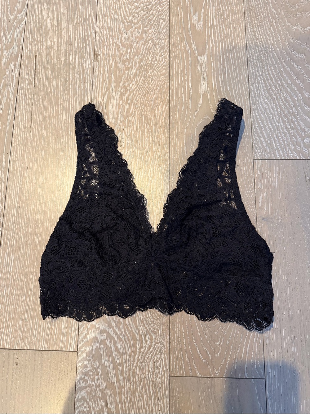 Black Lace Bralette - Women's Intimates